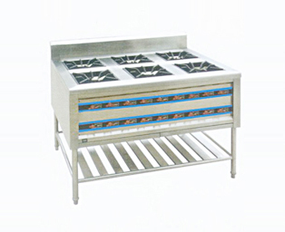 八頭煲仔爐 尺寸:1200x760x800+450mm